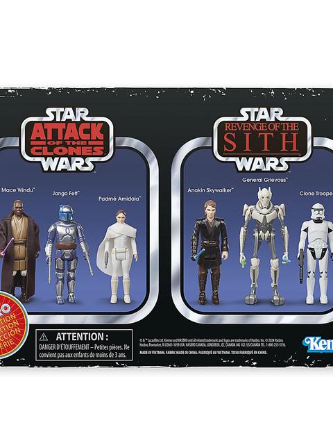 Star Wars Retro Collection Action Figure Set by Hasbro – Star Wars Episodes II and III