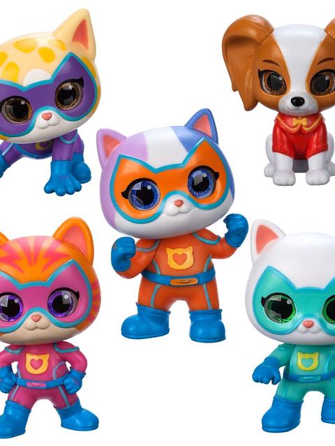 SuperKitties Hero Squad Figure Set