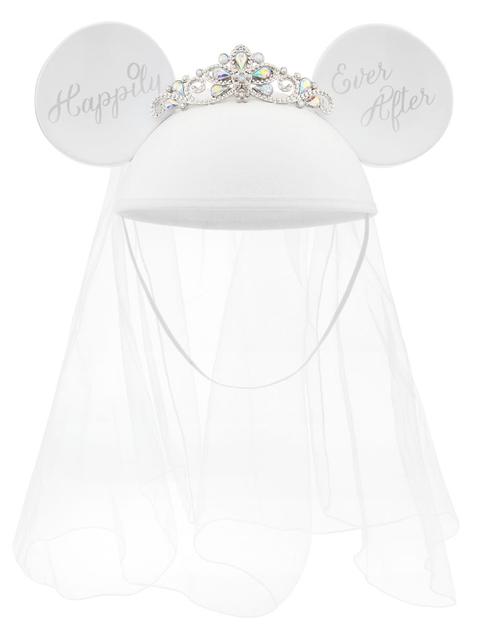 Minnie Mouse Bride Ear Hat