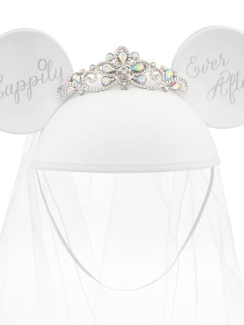 Minnie Mouse Bride Ear Hat