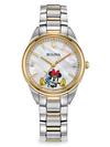 Minnie Mouse Stainless Steel Quartz Watch by Bulova