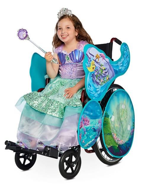 The Little Mermaid Adaptive Wheelchair Wrap