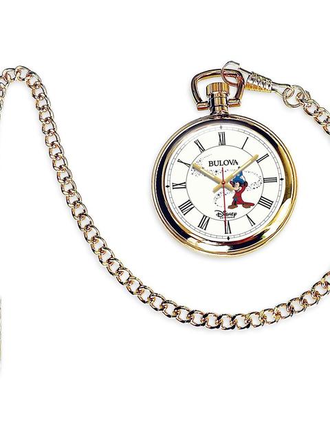 Sorcerer Mickey Mouse Pocket Watch by Bulova – Fantasia