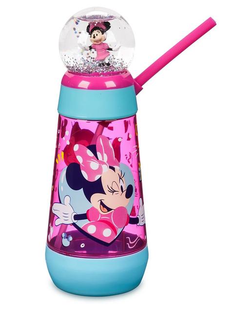 Minnie Mouse Snowglobe Tumbler with Straw