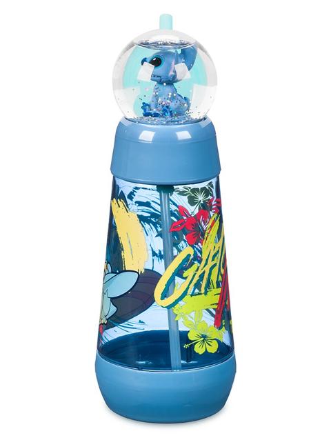 Stitch Snowglobe Tumbler with Straw