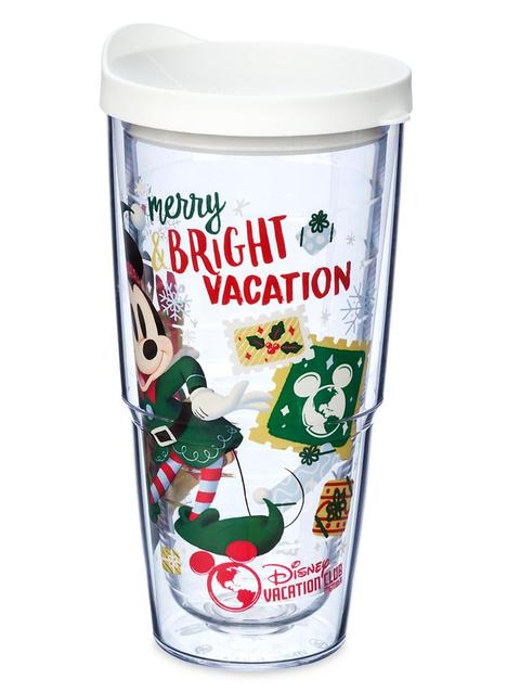 Mickey Mouse Holiday Disney Vacation Club Tumbler