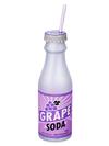 Grape Soda Water Bottle with Straw – Up