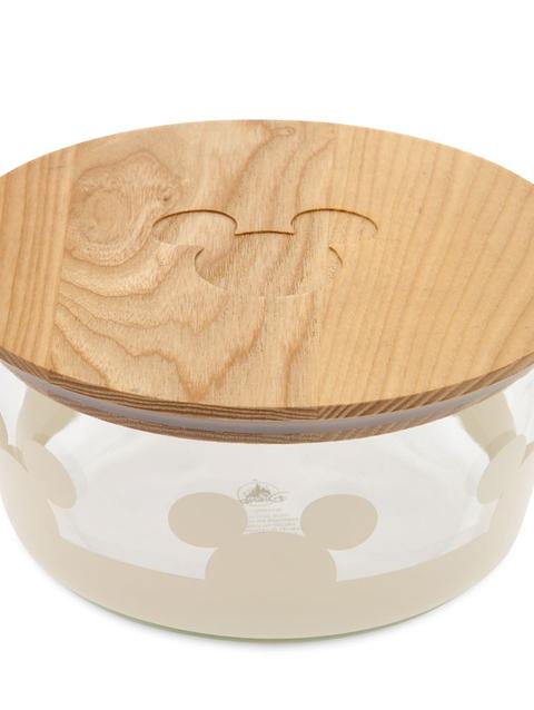 Mickey Mouse Icon Glass Bowl with Lid – Mickey Mouse Home Collection