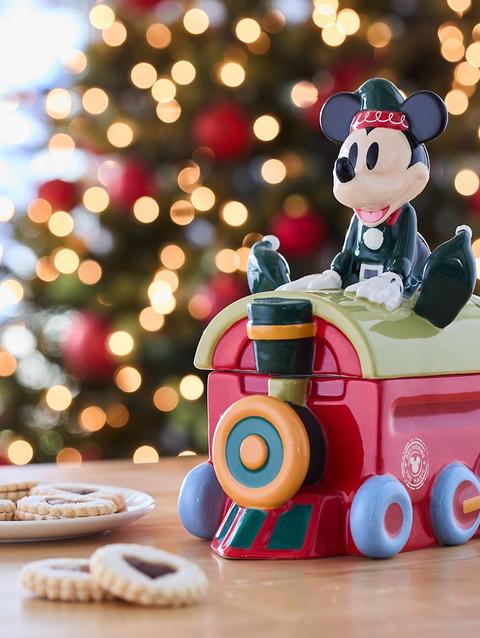 Mickey Mouse Holiday Cookie Jar