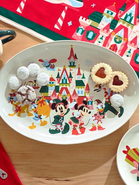 Mickey Mouse and Friends Holiday Serving Platter