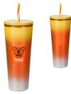 Mickey Mouse Halloween Candy Corn Starbucks® Tumbler with Straw – Disneyland