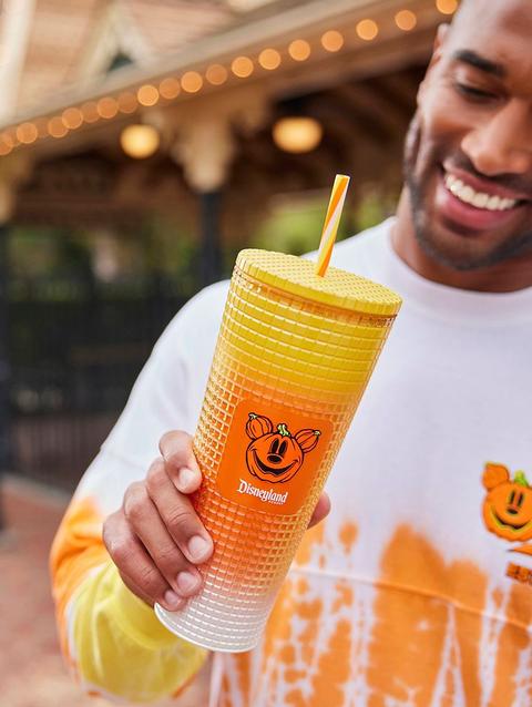 Mickey Mouse Halloween Candy Corn Starbucks® Tumbler with Straw – Disneyland