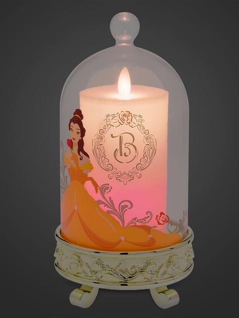 Belle Light-Up Bell Jar Candle Set