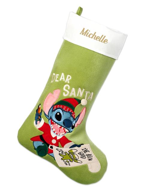 Stitch Holiday Stocking – Lilo & Stitch – Personalized