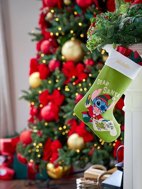 Stitch Holiday Stocking – Lilo & Stitch – Personalized