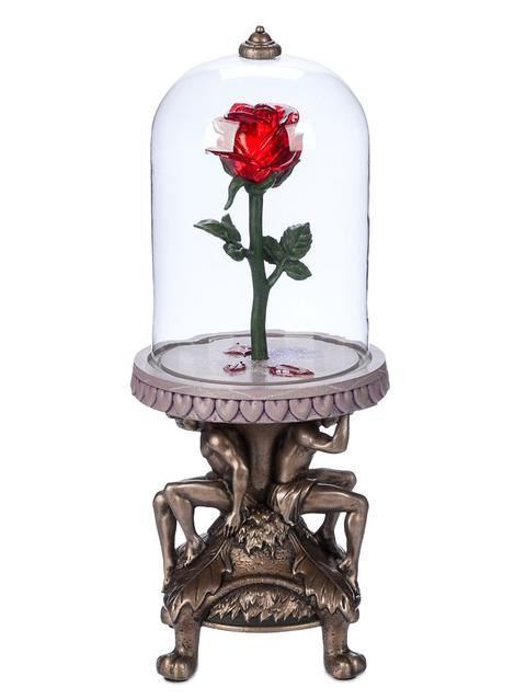 Beauty and the Beast Light-Up Enchanted Rose Replica