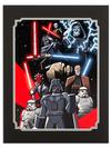 ''The Dark Side'' Matted Print by Alex Riegert-Waters – Star Wars Artist Series – D23: The Ultimate Disney Fan Event