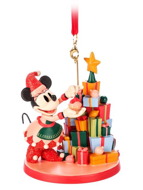 Minnie Mouse Holiday Sketchbook Ornament