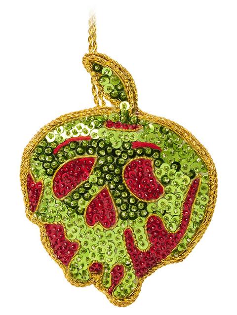 Poisoned Apple Beaded Ornament – Snow White and the Seven Dwarfs