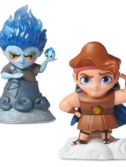 Hercules and Hades and Vinyl Figurine Set by Stacey Aoyama – Disney Designer Showcase – Hercules – D23: The Ultimate Disney Fan Event