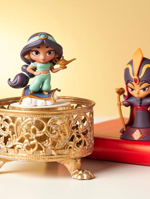 Jasmine and Jafar Vinyl Figurine Set by Stacey Aoyama – Disney Designer Showcase – Aladdin – D23: The Ultimate Disney Fan Event