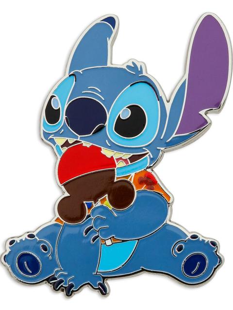 Stitch Attacks Snacks Pin Set – Candy Apple – September – Limited Release