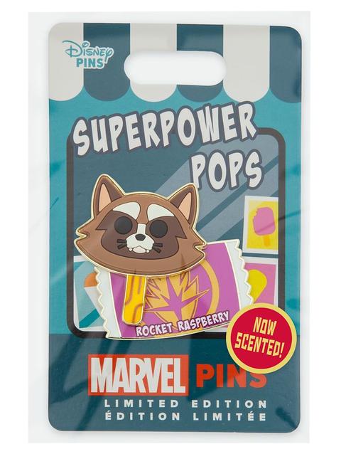 Rocket Raspberry Superpower Pops Pin – Limited Edition – September