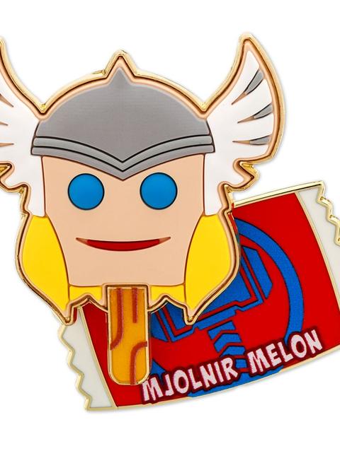 Thor Mjolnir Melon Superpower Pops Pin – Limited Edition – August