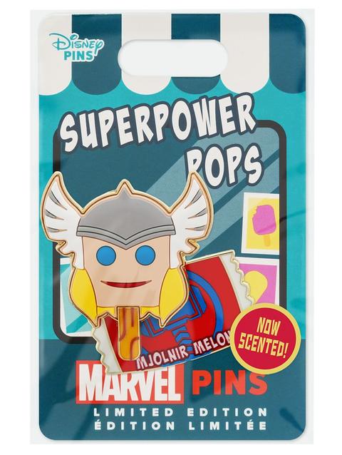 Thor Mjolnir Melon Superpower Pops Pin – Limited Edition – August