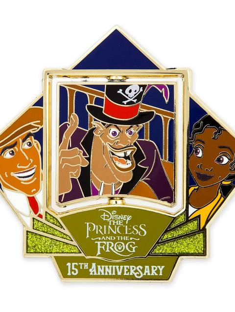 The Princess and the Frog 15th Anniversary Spinner Pin – Limited Edition