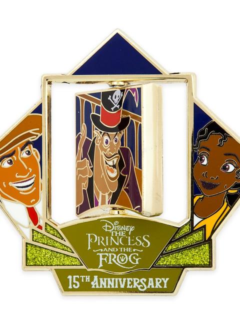 The Princess and the Frog 15th Anniversary Spinner Pin – Limited Edition