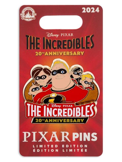 The Incredibles 20th Anniversary Pin – Limited Edition