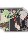 Yoda and Count Dooku Light-Up Jumbo Pin – Star Wars: Attack of the Clones – Limited Edition