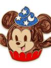 Sorcerer Mickey Mouse Chocolate Mousse Cupcake Disney Munchlings Pin – Fantasia – Limited Edition