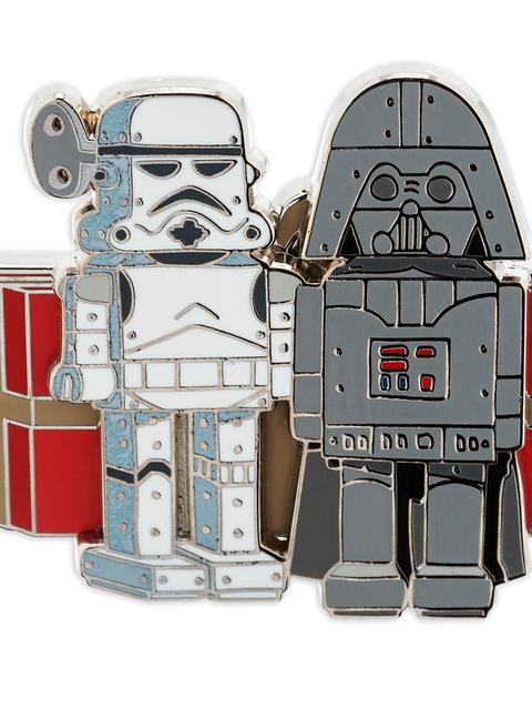 Darth Vader and Stormtrooper Holiday Pin – Star Wars