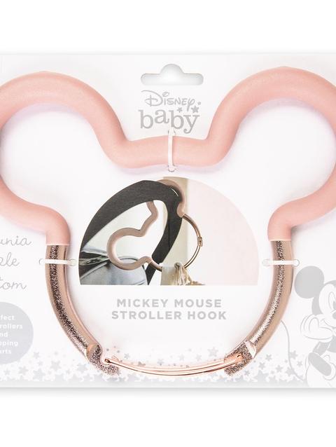 Mickey Mouse Icon Stroller Hook by Petunia Pickle Bottom – Rose Gold