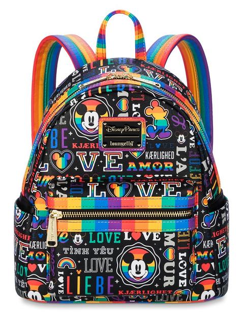 Mickey Mouse Loungefly Mini Backpack – Disney Pride Collection