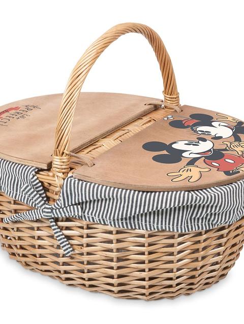 Mickey and Minnie Mouse Picnic Basket