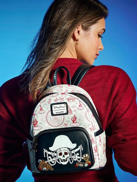 Pirates of the Caribbean Glow-in-the-Dark Loungefly Mini Backpack