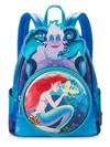 The Little Mermaid 35th Anniversary Glow-in-the-Dark Loungefly Mini Backpack