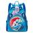 The Little Mermaid 35th Anniversary Glow-in-the-Dark Loungefly Mini Backpack