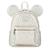 Mickey Mouse Icon Quilted Iridescent Loungefly Mini Backpack