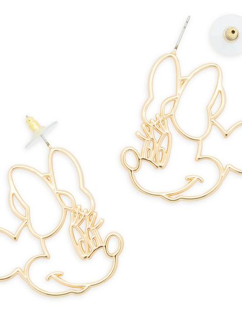 Minnie Mouse Face Hoop Earrings by BaubleBar