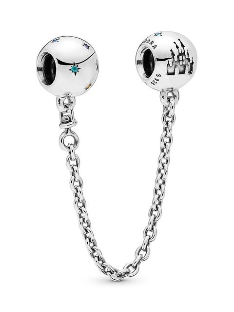 Fantasyland Castle Safety Chain Charm by Pandora – Disney Parks