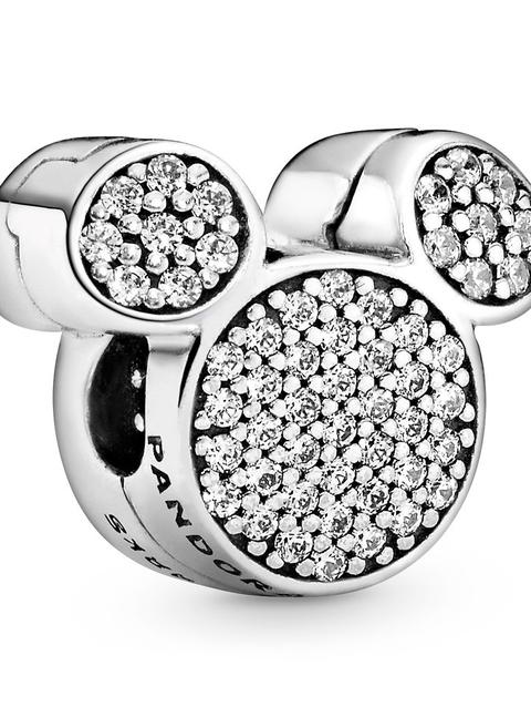 Mickey Mouse Icon Pavé Clip Charm by Pandora – Disney Parks