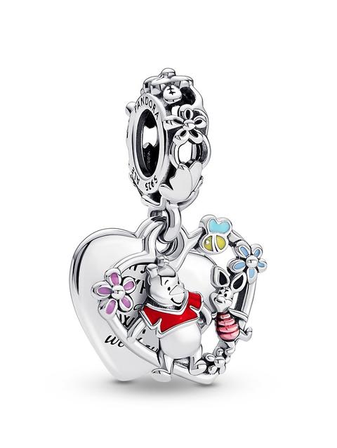 Winnie the Pooh and Piglet Double Dangle Charm by Pandora