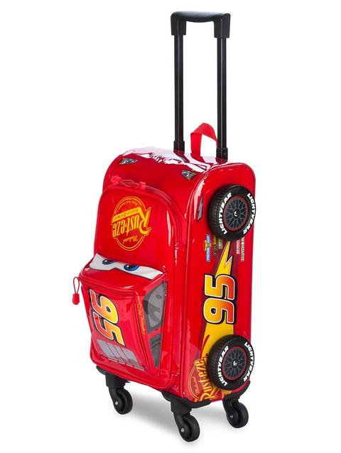 Lightning McQueen Rolling Luggage for Kids – Cars