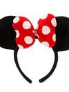 Minnie Mouse Polka Dot Bow Ear Headband for Adults