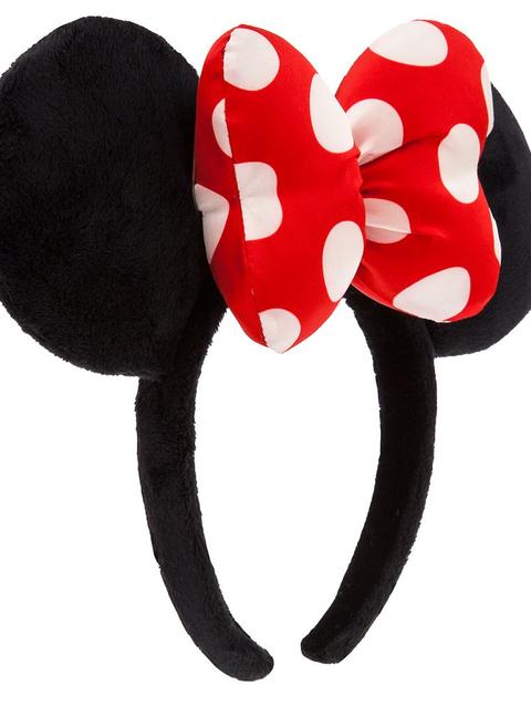 Minnie Mouse Polka Dot Bow Ear Headband for Adults