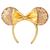 Minnie Mouse Gold Sequin Ear Headband for Adults